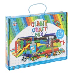 Kreatívna sada Giant Craft Box 500 ks modrá